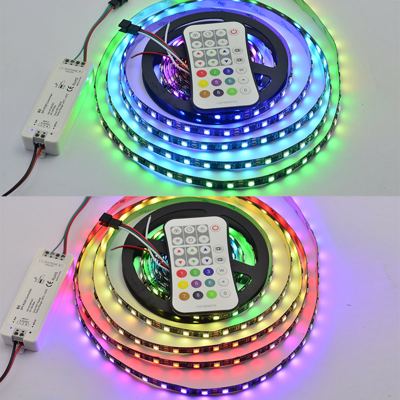 DC5-24V SC+R9 RF 2.4G Wireless Receiver SPI LED Controller For Addressable LED Strip Lights DC5-24V SC+R9 RF 2.4G Wireless Receiver SPI LED Controller For Addressable LED Strip Lights